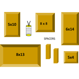 Starter Pottery Form Set by GR Pottery Forms